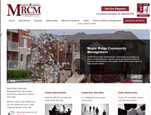 Tablet Screenshot of mrcm.ca